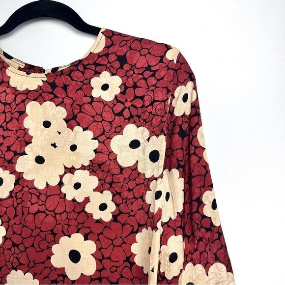 Ba&sh Floral Blouse Sz XS - Picture 6 of 13